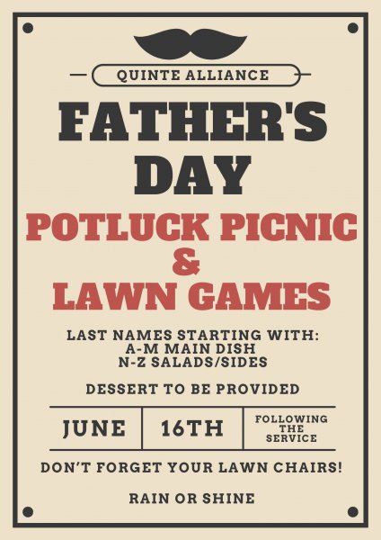 Father's Day Picnic Potluck