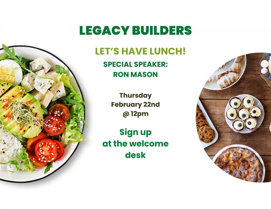 Legacy Builder's Lunch