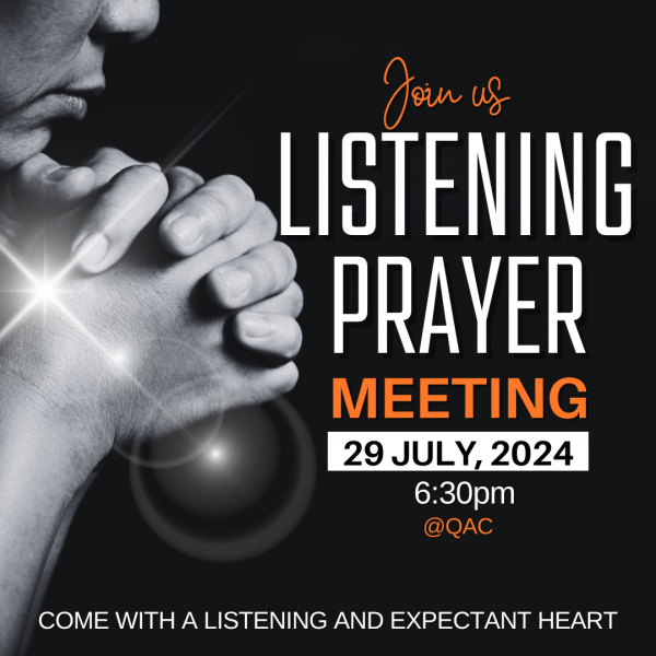 Listening Prayer Night